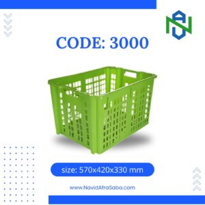 Plastic Crate – Code 3000