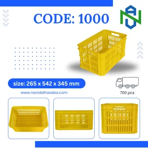 Plastic Basket Code 1000