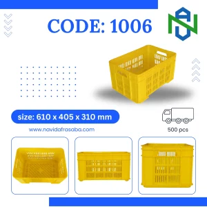 Plastic Crate – Code 1006